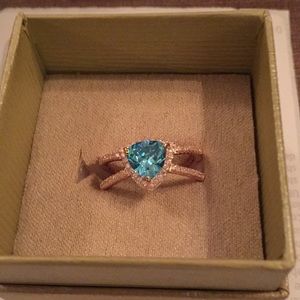 Neon Apatite & White Diamomd Simulants